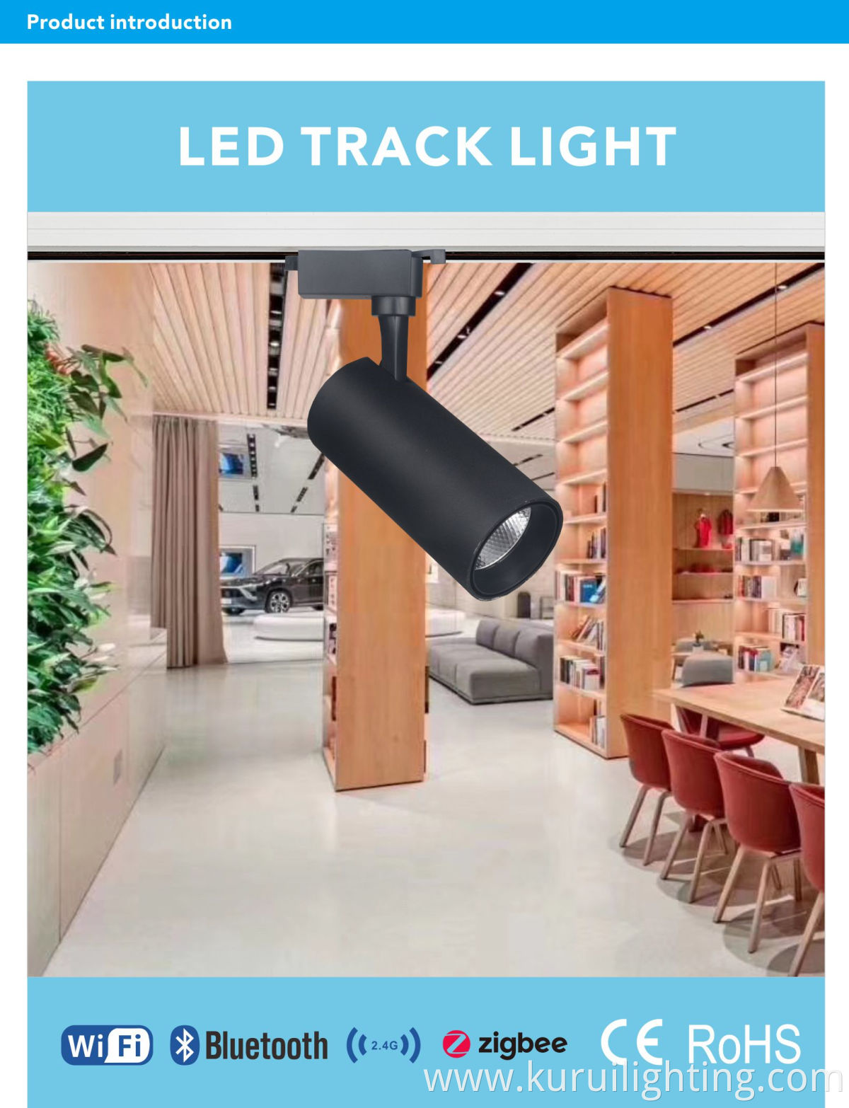 Hot sales competitive low price Wholesales Retail 20W COB 2 wires 3 Wires indoor Non-isolated Constant Current LED Track light